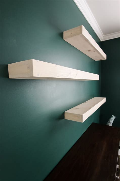 How To Build Simple Floating Shelves with Plywood - balustradellc