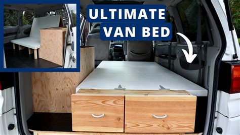 How to Build The Ultimate Van Bed // Folding Rock and Roll - balustradellc