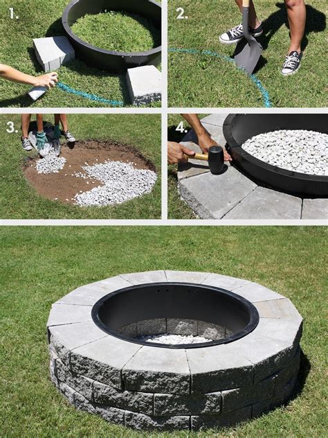 How to Build Your Own Fire Pit - Instructables - balustradellc