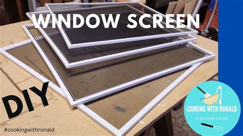 How to Build Your Own Window Screen - balustradellc