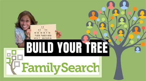 How to Build Your Tree on Family Search (FREE) - balustradellc