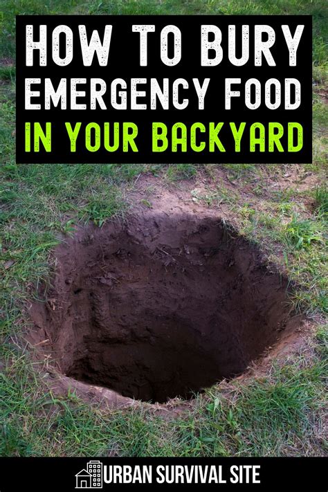 How To Bury Emergency Supplies In Your Backyard - balustradellc