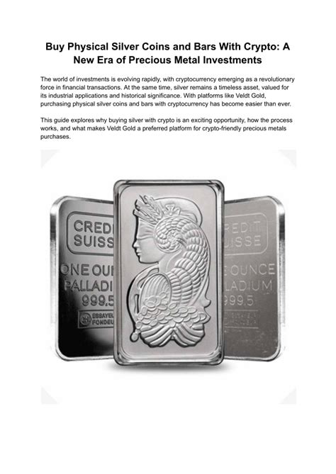 How to Buy Physical Silver Coins, Bars, and Rounds - balustradellc