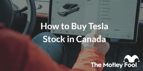 How to Buy Tesla Stock in Canada - The Motley Fool … - balustradellc