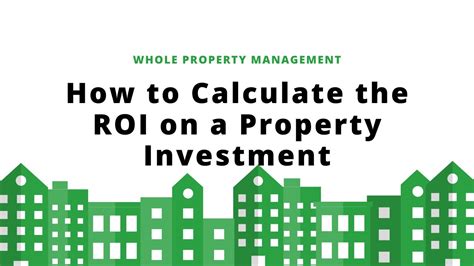 How to Calculate ROI on a Property: A Guide for Investors - balustradellc
