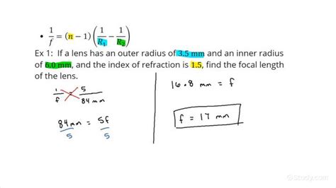 How to Calculate the Focal Length of a Lens Given … - balustradellc