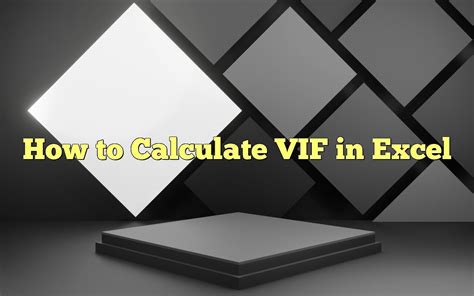 How to Calculate VIF in Excel - Sheetaki - wintechmobiles.com