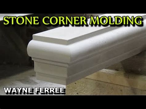 How to carve a limestone molding return for architectural building ... - muktibox.com