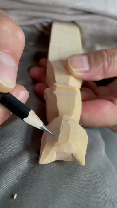 How to carve a lovely little cat #woodcarving#asmr - muktibox.com