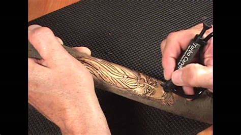 How to Carve a Walking Stick With a Turbo Carver - balustradellc
