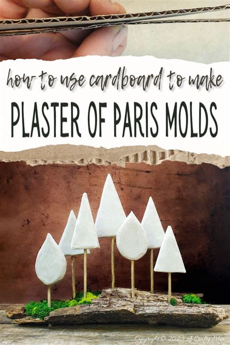 How to Cast Plaster of Paris in Easy Cardboard Molds - muktibox.com