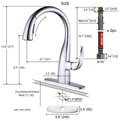 How to Change the Goose Neck Kitchen Faucet - balustradellc
