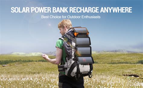 How To Choose A Powerbank With Solar Panel For Off-Grid Camping ... - balustradellc