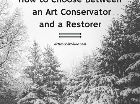 How to Choose Between an Art Conservator and a … - balustradellc