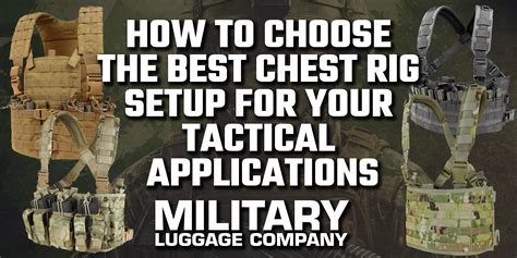 How to Choose the Best Chest Rig Setup for Your Tactical Applications - balustradellc
