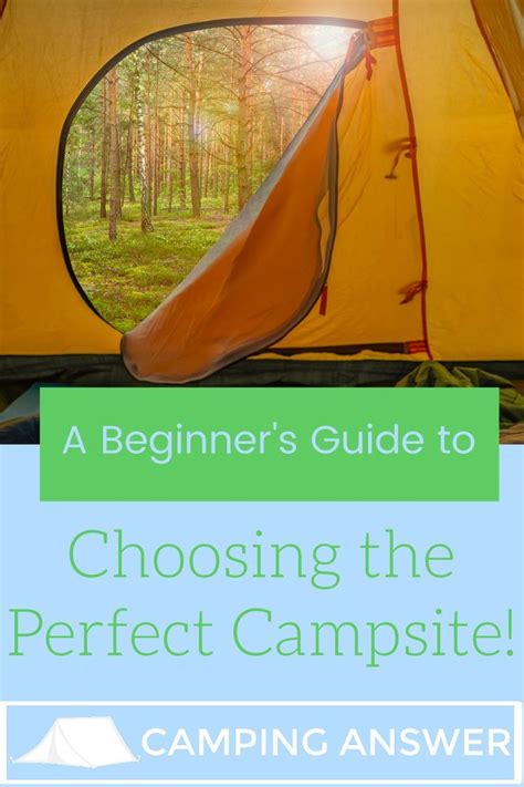 How to Choose the Perfect Campsite: Your Complete Guide to Finding … - balustradellc