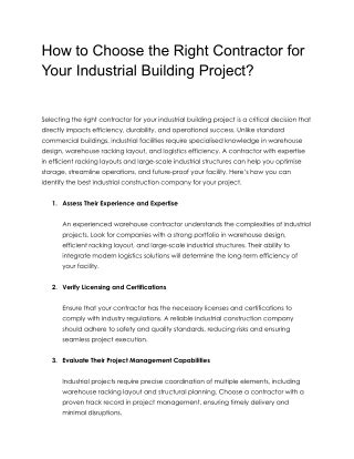 How to Choose the Right Contractor for Your Building Project - balustradellc