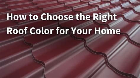 How to Choose the Right Roof Color for Your Home - balustradellc