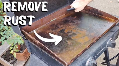 How to clean a Rusty Blackstone Griddle. #tools #tools #blackstone # ... - balustradellc