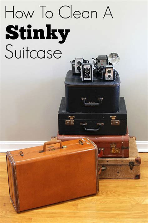 How To Clean A Vintage Suitcase - House of Hawthornes - muktibox.com
