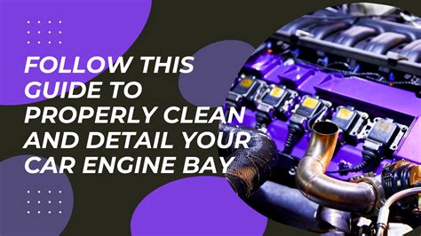 How to clean and detail your engine bay - AutoGlanz … - balustradellc