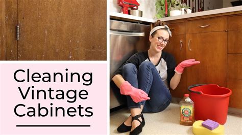 How to Clean and Revive Vintage Wood Cabinets - balustradellc