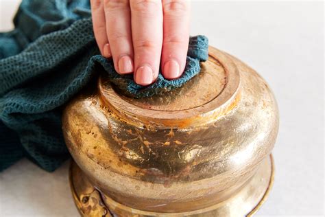 How to Clean Brass - at home with Ashley - muktibox.com