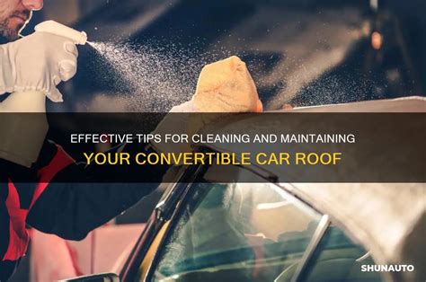How to Clean Convertible Top: Essential Tips and Techniques - balustradellc