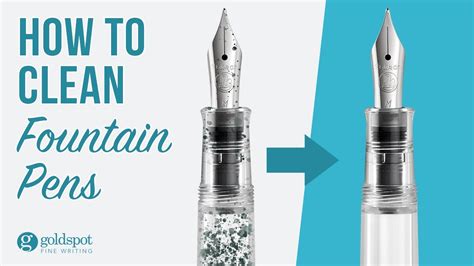 How to clean fountain pens - muktibox.com