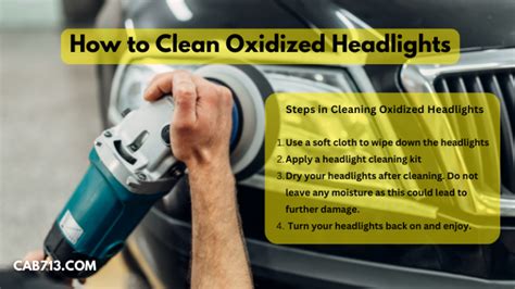 How to Clean Oxidized Headlights for Lasting Clarity - balustradellc