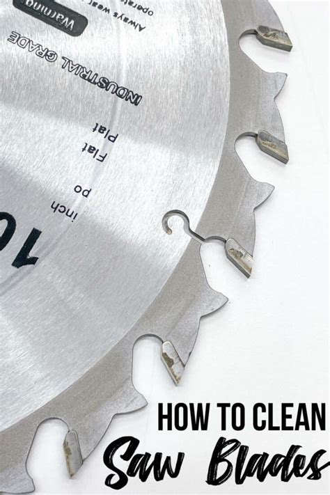 How to Clean Saw Blades for Better Cuts - The … - balustradellc