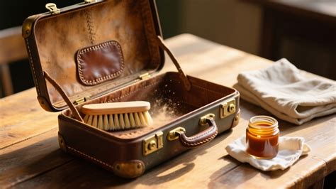 How to Clean Vintage Luggage - Kelly Elko - muktibox.com
