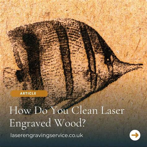 How to clean wood after a laser engrave burn - balustradellc