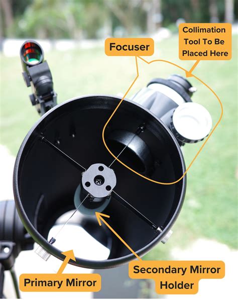 How to Collimate a Newtonian Reflector Telescope - wintechmobiles.com