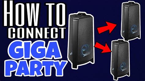 How to connect Samsung giga party audio speaker MX-T50 70 in multiple ... - balustradellc