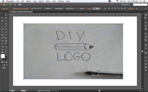 How to Convert Your Drawing into a Vector Logo - muktibox.com