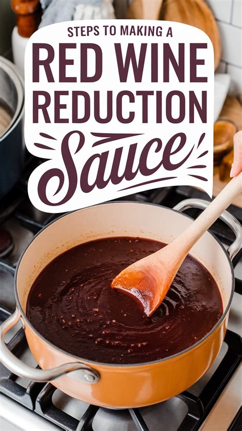 How to Cook a Red Wine Reduction Sauce - Instructables - balustradellc