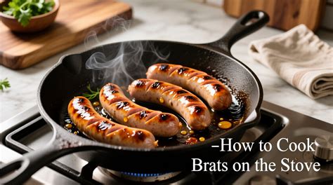 How to Cook Brats on the Stove: A Step-by-Step Guide - balustradellc