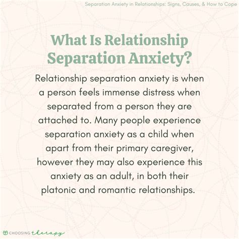 How To Cope With Separation Anxiety: A Mental Health Guide To ... - balustradellc
