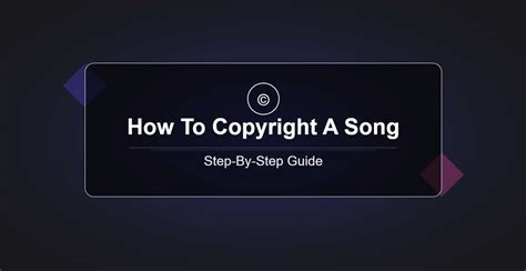 How To Copyright a Song: Step-by-Step Guide - balustradellc