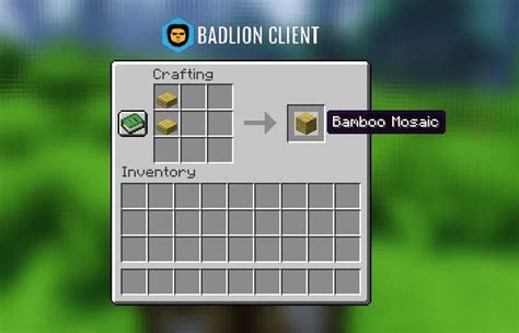 How to Craft All Bamboo Blocks in Minecraft: A … - balustradellc