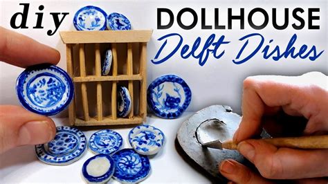 How to craft miniature plates for your Dollhouse with CLAY ... - muktibox.com