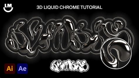 HOW TO CREATE 3D CHROME EFFECT ON YOUR LOGOS AND TYPOGRAPHY Texture