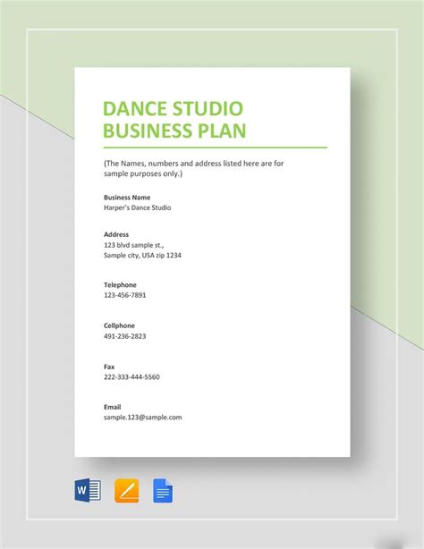 How to Create a Dance Studio Business Plan - Gymdesk - muktibox.com