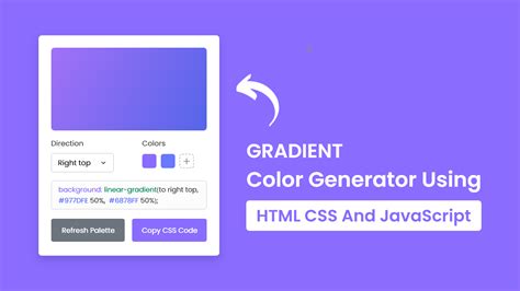 How to create a mesh gradient generator in HTML, CSS and JavaScript - muktibox.com