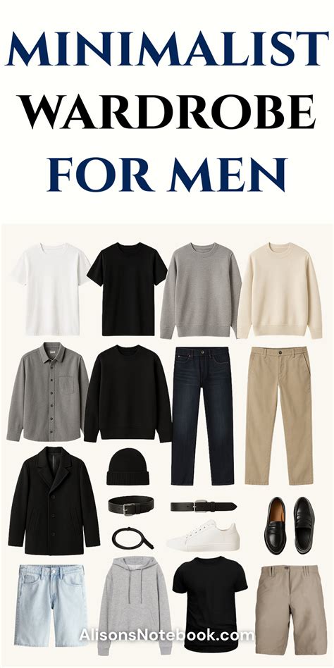 How to Create a Minimalist Capsule Wardrobe for Men - balustradellc