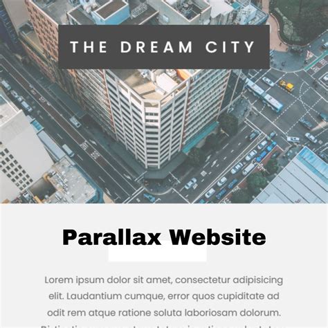 How to Create a Parallax Website with HTML and CSS … - muktibox.com