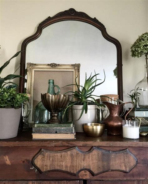 How To Decorate With Antique Mirrors - domino - muktibox.com