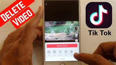 HOW TO DELETE TIKTOK VIDEO ON PC - YouTube