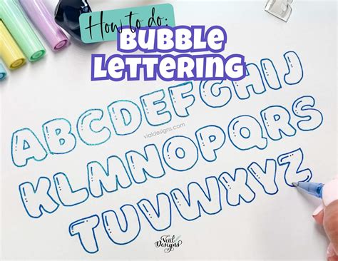 How to do Bubble Letters - Graffiti Bubble Letters Guide - - muktibox.com